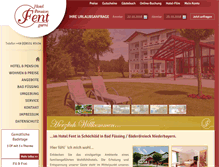 Tablet Screenshot of pension-fent.de